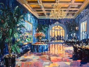 酒店高档装饰美术绘画