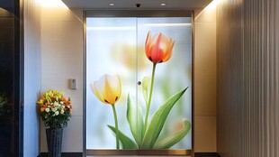 郁金香墙纸墙画