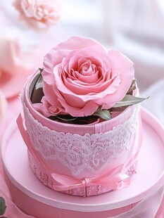 玫瑰花糖果盒