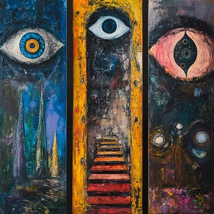 表现主义眼睛画