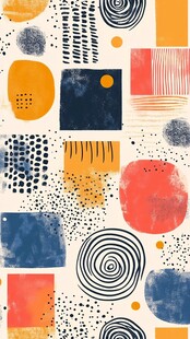 高端抽象北欧肌理装饰