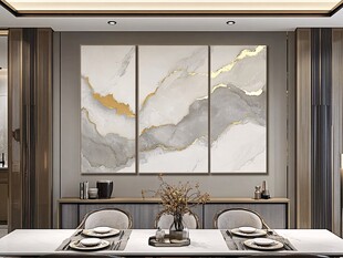 轻奢中式晶瓷画