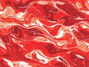 红色流体创意大理石纹