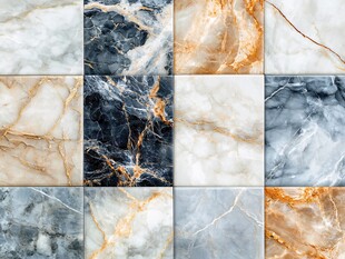 金色网格线条大理石纹