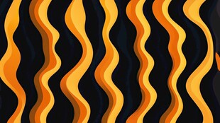 波纹条纹免抠素材