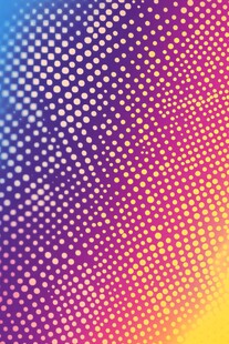 波普点渐变效果