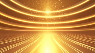 发布会金色科技背景