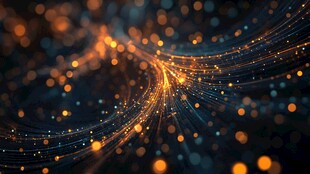 金色无限科技背景