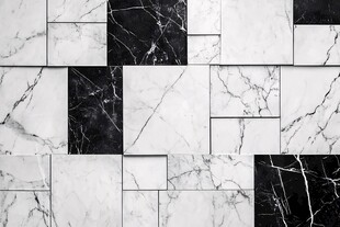 黑白大理石瓷砖纹理