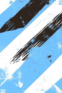 蓝白条纹炫酷背景