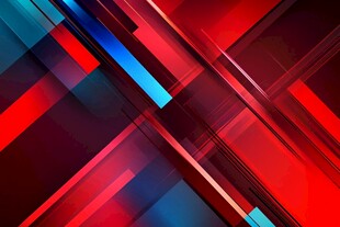 高红蓝色企业背景