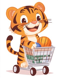 虎宝宝卡通形象