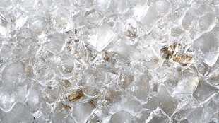 冰块内部纹理图案