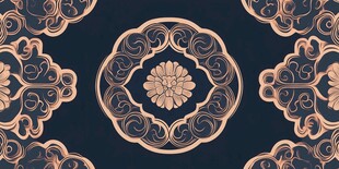 传统云纹清朝云纹循环