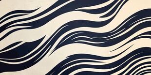 波浪壁纸壁画肌理底纹