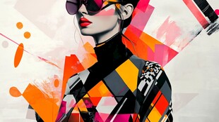 女装撞色主题设计