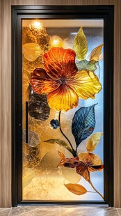 艺术花玻璃