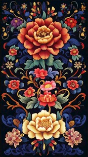 豪华至尊大气富贵图案