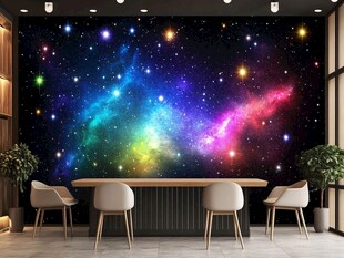 宇宙银河系背景墙