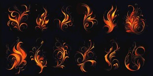 火设计元素