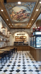 意式咖啡港式甜品店