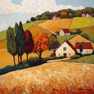 乡村田园装饰画