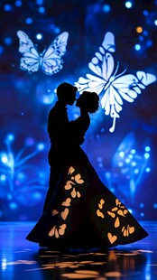 蝴蝶舞台婚礼