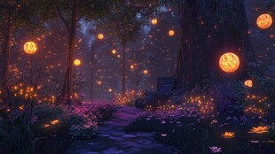 童话森林主题场景