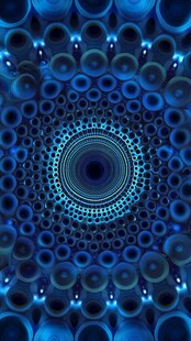 3d立体圈圈背景