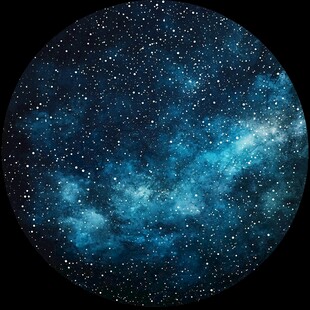 抽象写意星辰大海