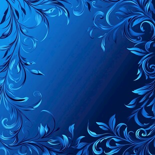 花纹蓝色展板