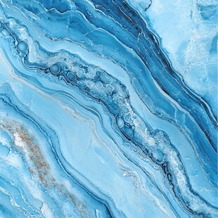 蓝色玛瑙石艺术背景