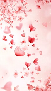 散落的花瓣浪漫唯美