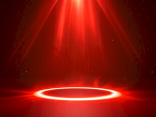 发布会红色背景