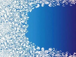花纹蓝色展板