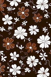 简约碎花图案设计