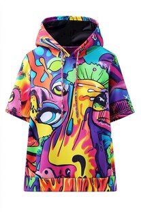 恐龙印花梭织外套