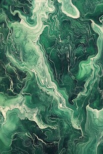 彩绿色大理石背景