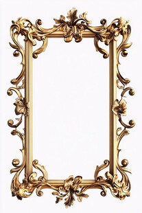 金色欧式装饰边框