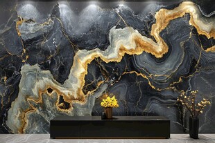 高端酒店艺术背景墙