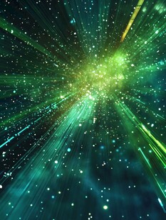 绿色视觉冲击力背景