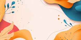 扁平流体风年会背景