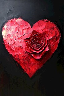 玫瑰3d画