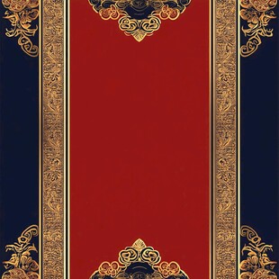 红金色欧式背景