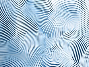 蓝色扭曲波纹