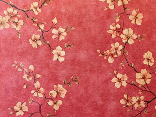 梅花墙布