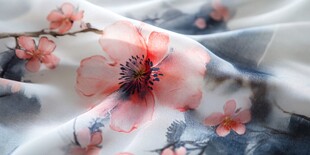 丝巾面料唯美背景