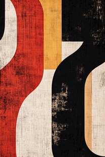 抽象地毯北欧块毯