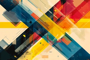 动感模块化创意背景