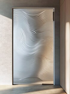 波浪造型玻璃墙